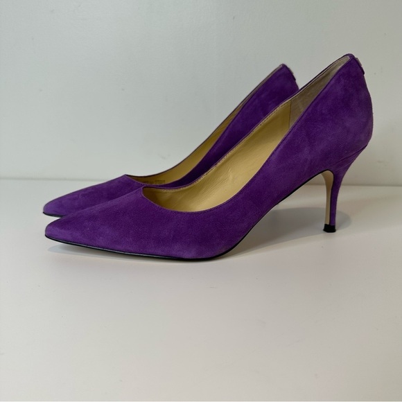 Ivanka Trump purple suede pumps women’s size 9M - Picture 4 of 16